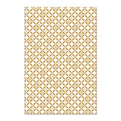 2 feuilles au motif couture pour décoration de bûches au chocolat