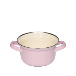 Cocotte émaillée rose Ø 12 cm
