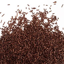Vermicelles au chocolat à parsemer sur les desserts