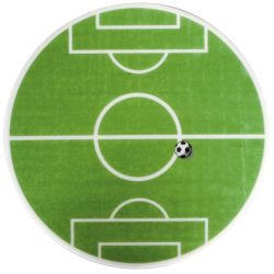 Disque en sucre terrain de football ⌀18 cm