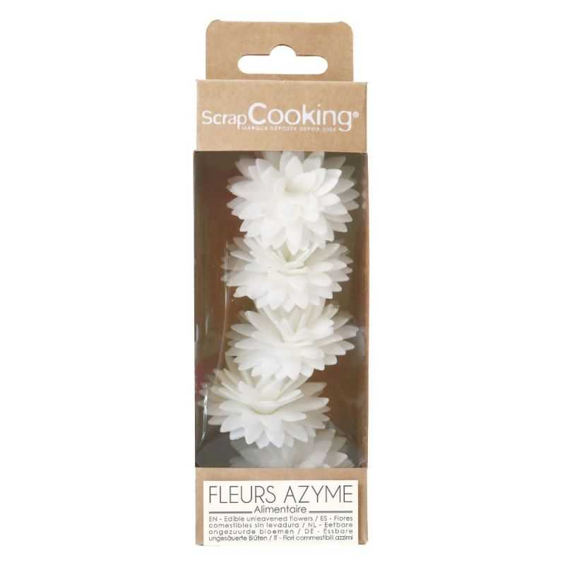 5 fleurs dahilas pour la décoration de gâteaux festifs