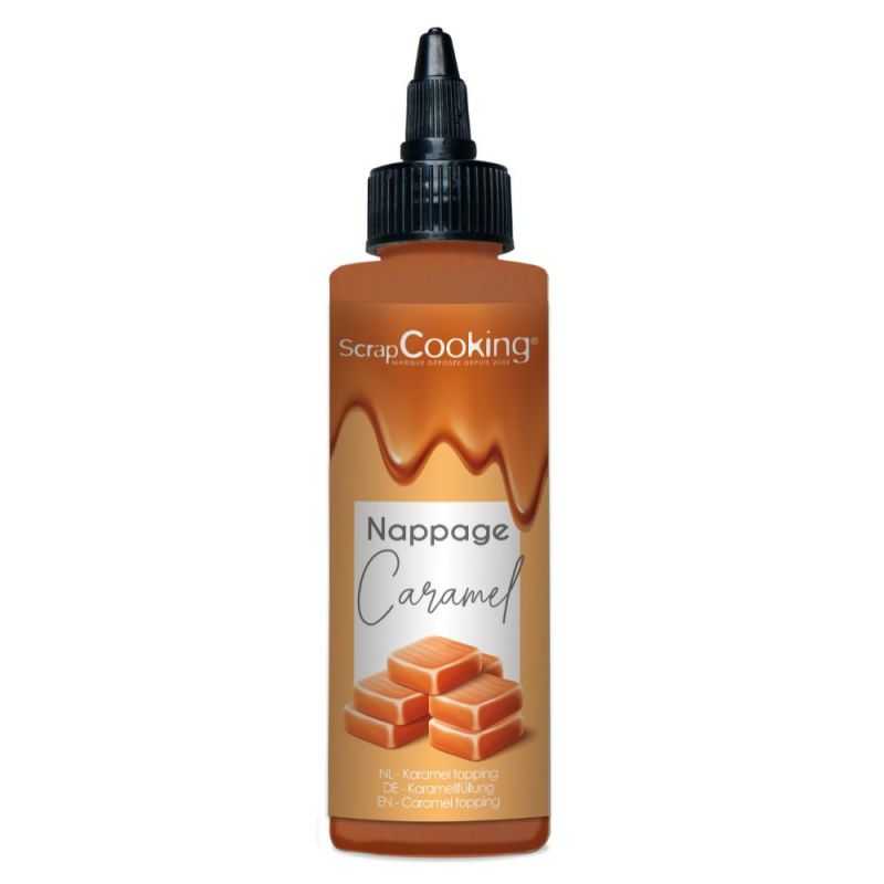nappage liquide goût caramel pour pâtisserie