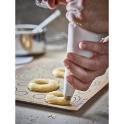 Tapis ajouré double face pâte à choux