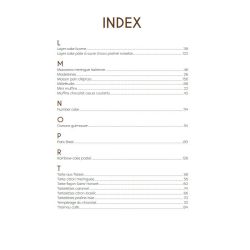 livre de recettes classées par thèmes