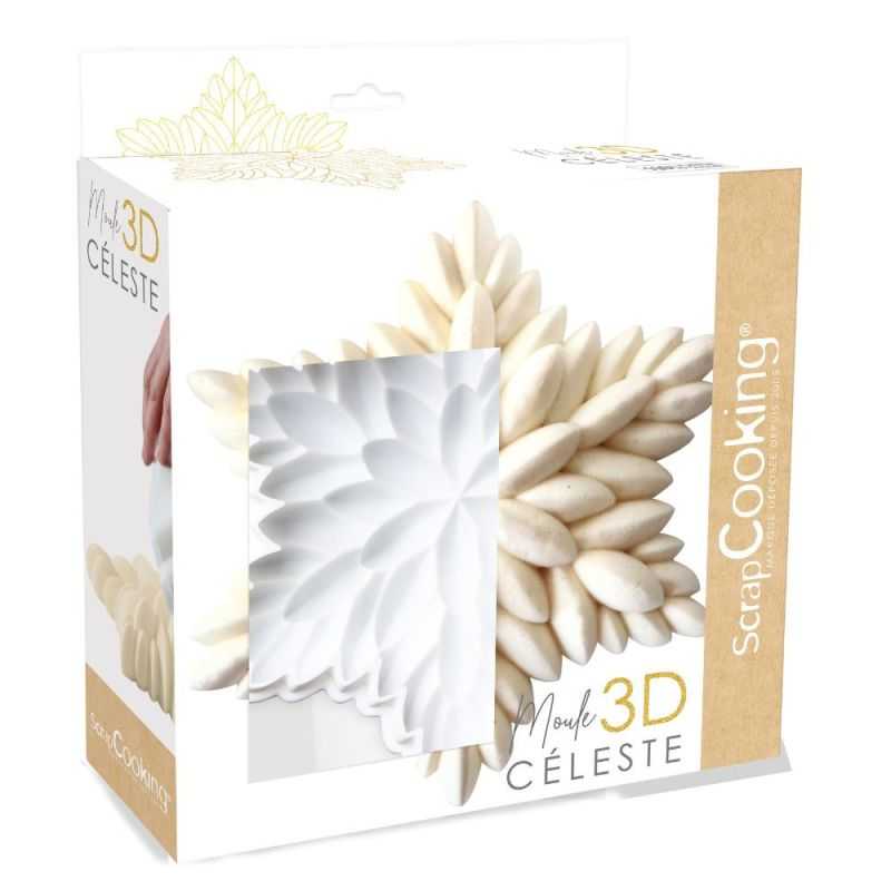 Moule souple de diamètre 23 cm étoile de Noël