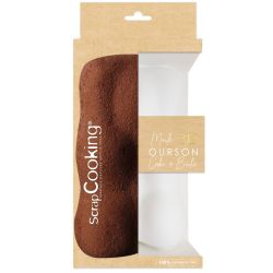 Moule pour bûche de fêtes en forme d'ourson