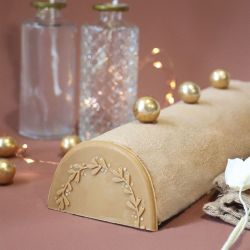 Moule en silicone pour décoration de bûche motif Noël