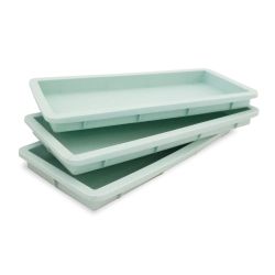 3 moules rectangles pour gâteaux superposés