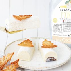 Kit de 2 moules insert pour bûche pâtissière