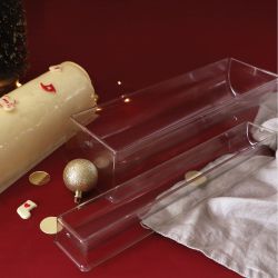 deux moules à insert en plastique pour fêtes de Noël
