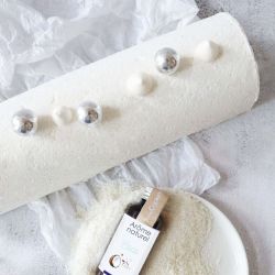 Décors sucrés perles au chocolat argentées de grande taille