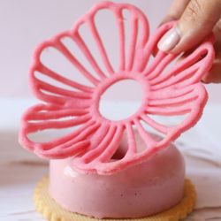 Tapis décoration florale