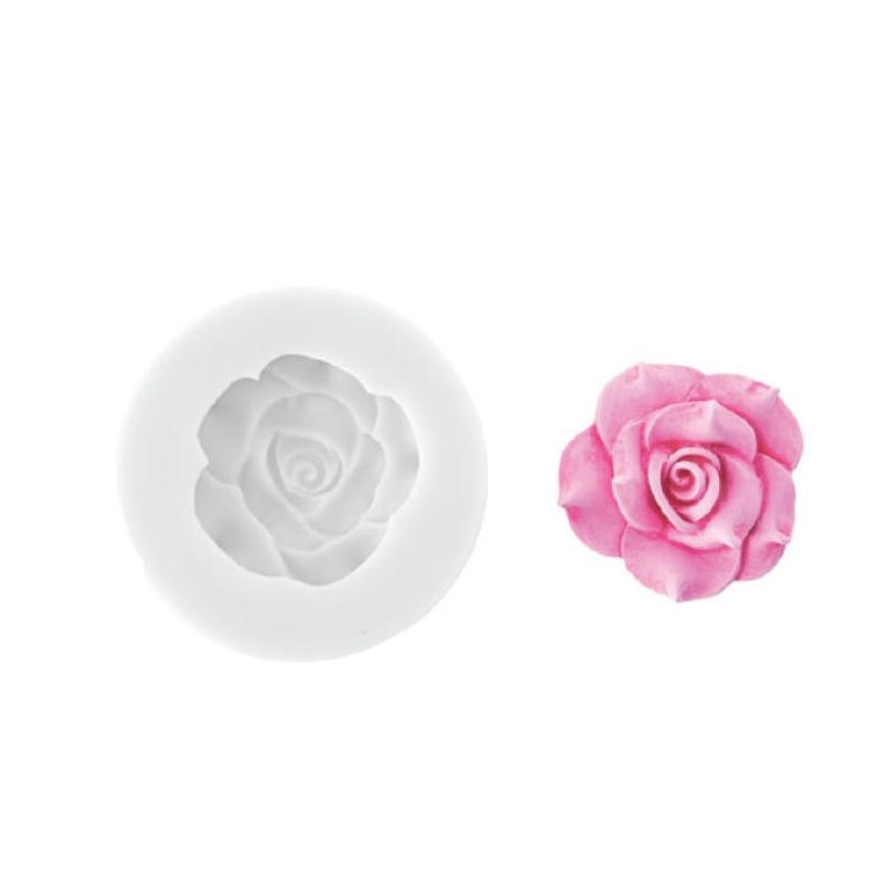 Moule silicone rose ht 33 mm