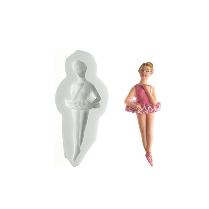 Moule silicone danseuse HT 132 mm