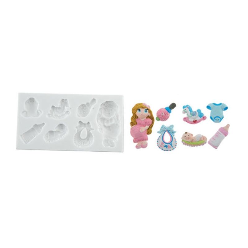 Moule silicone baby shower HT 20mm