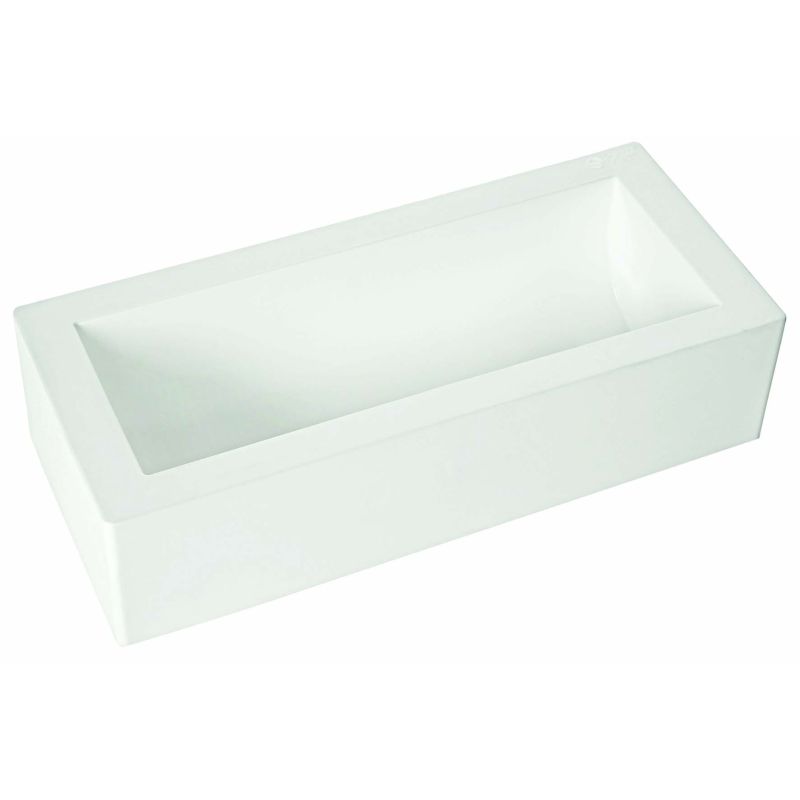 Kit buche Diamant 25 cm - Silikomart - Blanc - Silicone - Plat