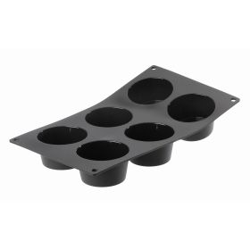 Moule Silicone 6 Muffins