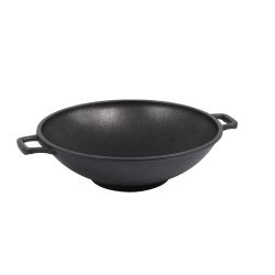 Wok en fonte 32cm