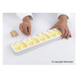 Moule à glace silicone 16 mini Chic avec bâtonnets SilikoMart