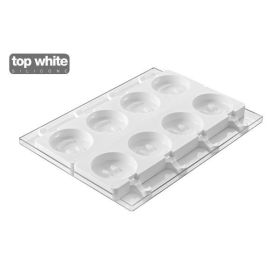 Moule à glace silicone 8 moules "smile" Stecco Flex