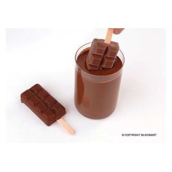 Moule à glace silicone 12 moules "choco" Stecco Flex