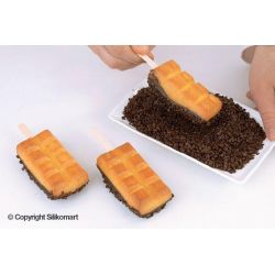 Moule à glace silicone 12 moules "choco" Stecco Flex