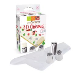 Contenu du coffret de douilles Noël