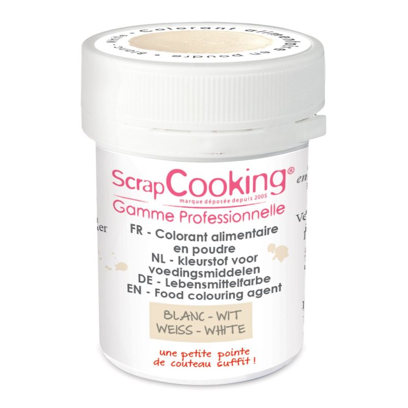 Colorant alimentaire en poudre ScrapCooking - Rouge - 5 g