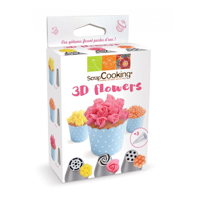 Kit de douilles fleurs