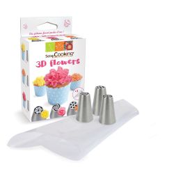 Contenu du coffret de douilles fleurs