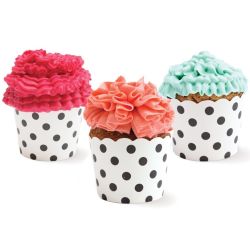 Cupcakes décorés avec des froufrous