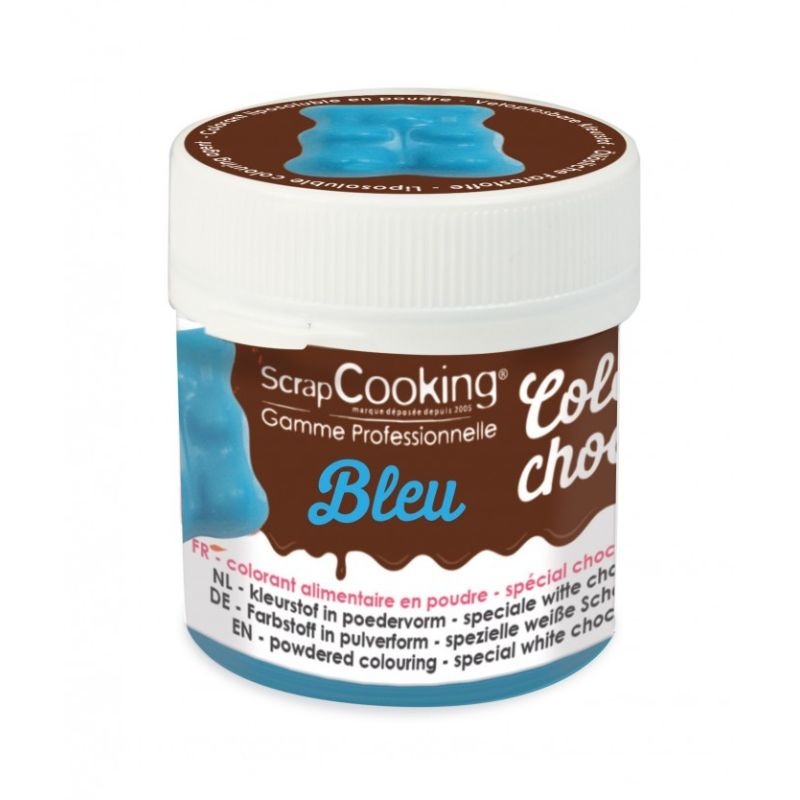 Color’choco liposoluble de 5 g Bleu