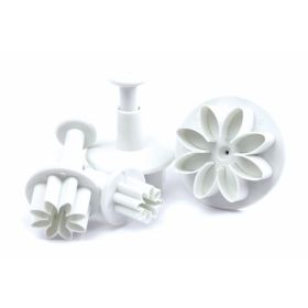 Coffret de 4 découpoirs éjecteurs marguerite