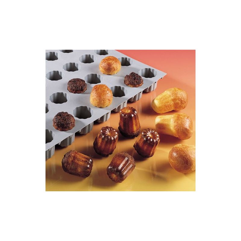 Moule à cannelé en silicone 5,5 cm