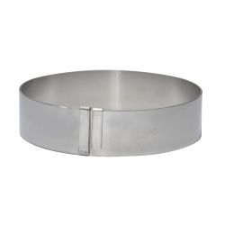 Cercle en inox pour pâtisserie