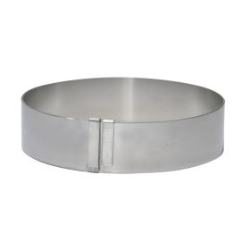 Cercle en inox pour pâtisserie