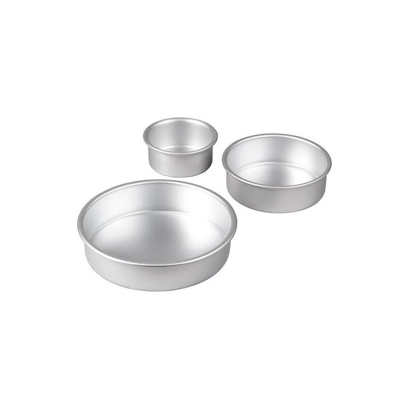 Set de 5 moules à gâteaux ronds pour layer cake - 20,3 cm