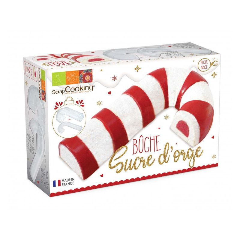 ScrapCooking - Kit Bûche de Noël Matelassée - Avec Moule & Insert