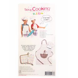 Set de 4 ustensiles à pâtisserie enfants Scrapcooking