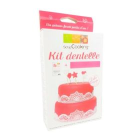 Moule pour dentelle en pâte à sucre