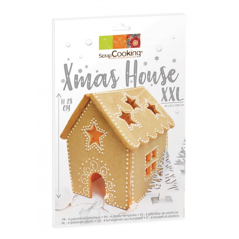 Kit Pâtisserie Maison de Noël XXL│ScrapCooking® - Emporte pièce Noël