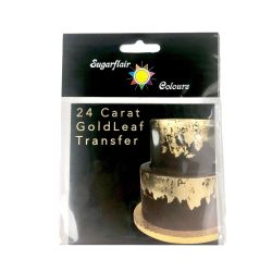 Feuille d'or comestible 24 carats