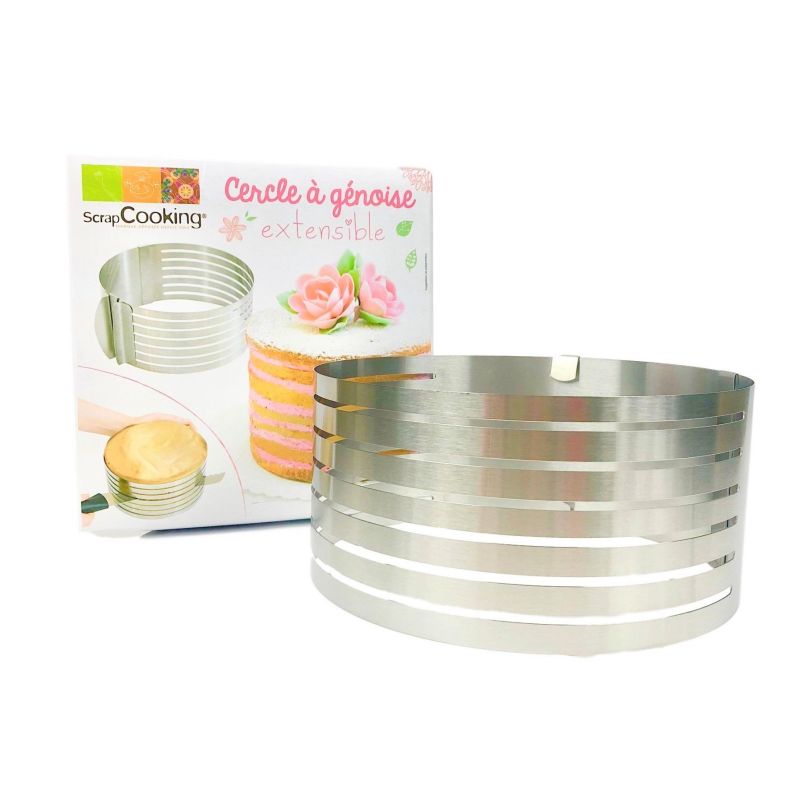 Cercle à pâtisserie extensible ScrapCooking