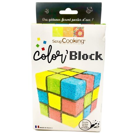 Kit pour gâteaux en forme cubique