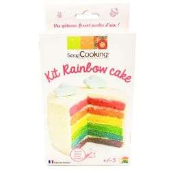 Le fameux gâteau multicolore ou Rainbow Cake - Le blog de