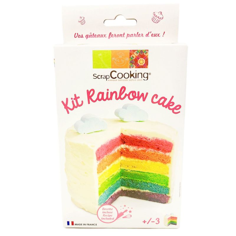 Kit Rainbow cake