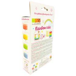 Informations sur le kit gâteau arc-en-ciel