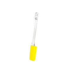 Spatule en silicone jaune