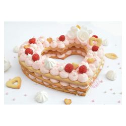 Pâtisserie en forme de cœur