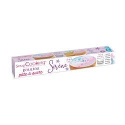 Rouleau de pâte à sucre sirène – 150 g